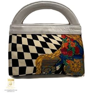 Gianni Versace mini handbag retro pattern